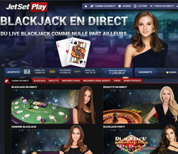 JetsetPlay Casino, leader des casinos live