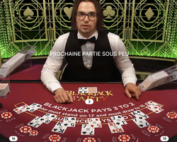 Croupier de black jack