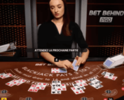 Bet Behind Pro Blackjack de Pragmatic Play Live